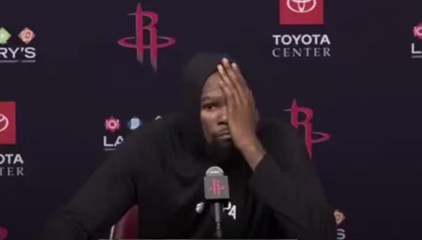 杜兰特:我一直很感激生涯中鼓励我的人,比如威少和亚当斯